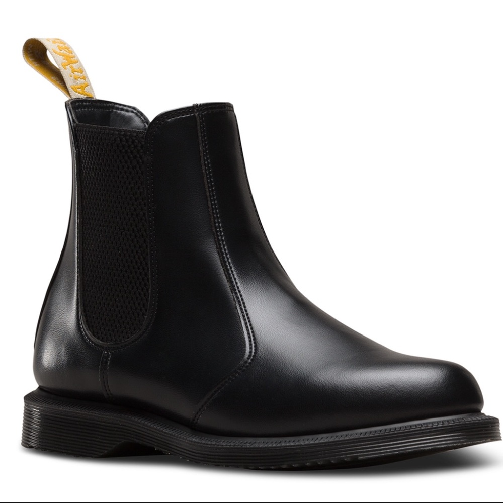 size 7 slip on dr. martens booties!